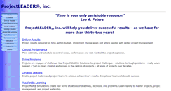 Desktop Screenshot of projectleader.com